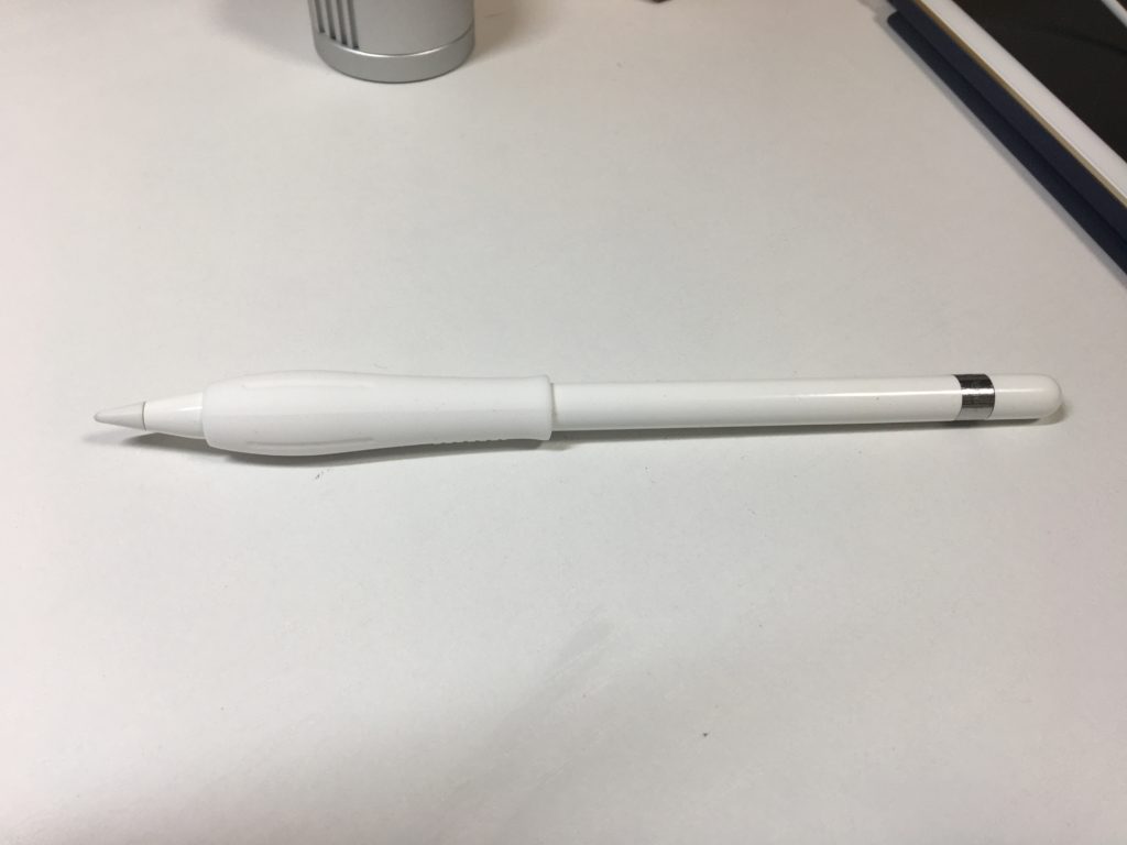 Apple Pencil グリップ　太め　装着